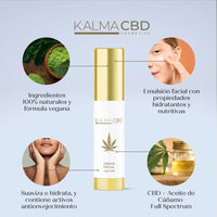 Pack KALMA: Crema Facial con CBD + Aceite CBD 5%