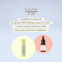 Pack KALMA: Crema Facial con CBD + Aceite CBD 5%