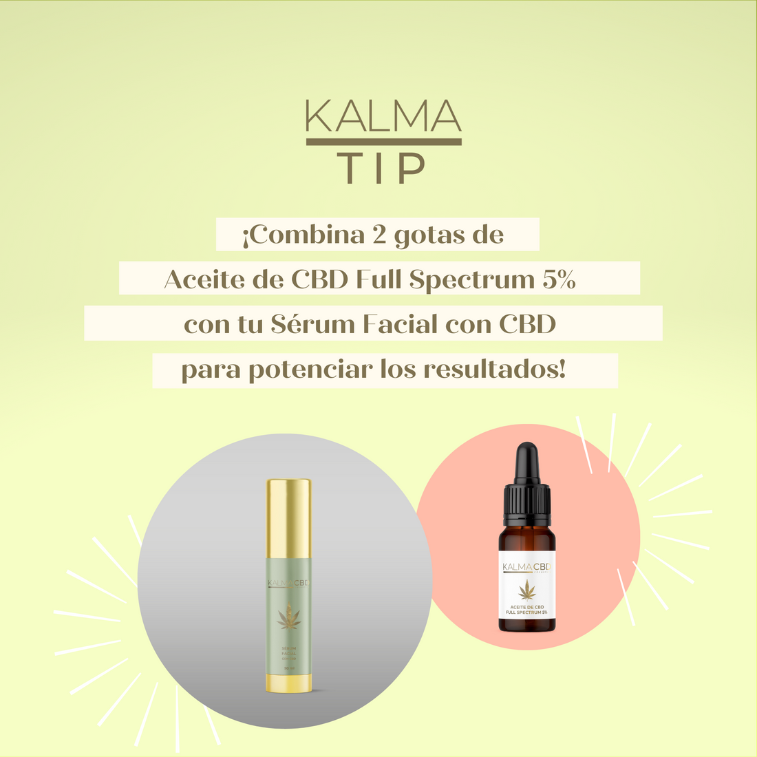 Sérum Facial con CBD