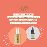 Aceite Antiestrías con CBD